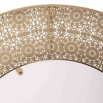 Wall mirror Alexandra House Living Golden 4 x 83 x 83 cm Circle