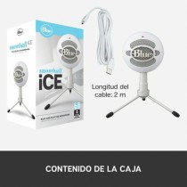 Microphone Blue Microphones Snowball ICE Blanc