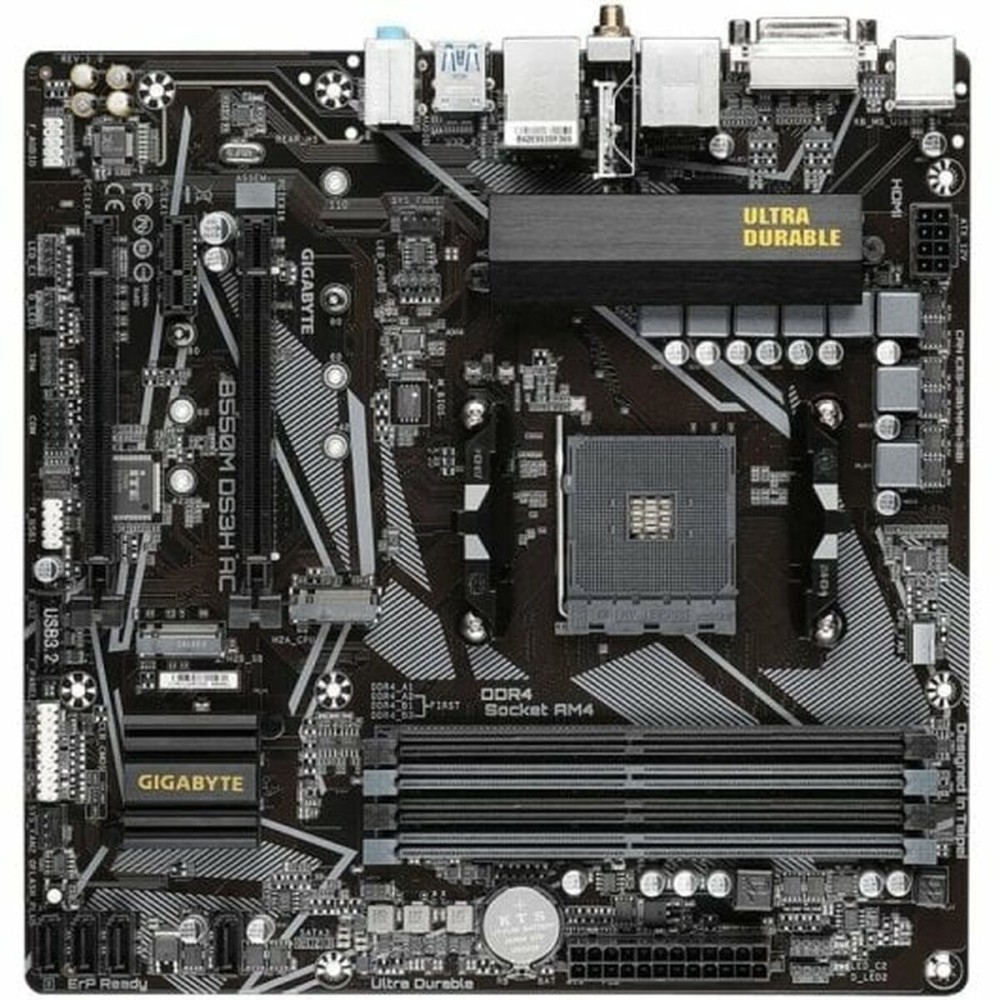 Motherboard Gigabyte B550M DS3H AMD B550 AMD AM4