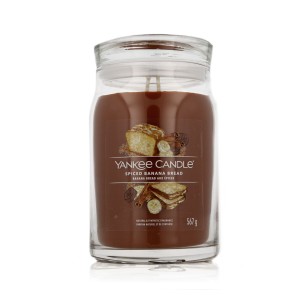 Bougie Parfumée Yankee Candle Signature Large Jar Spiced Banana Bread 567 g