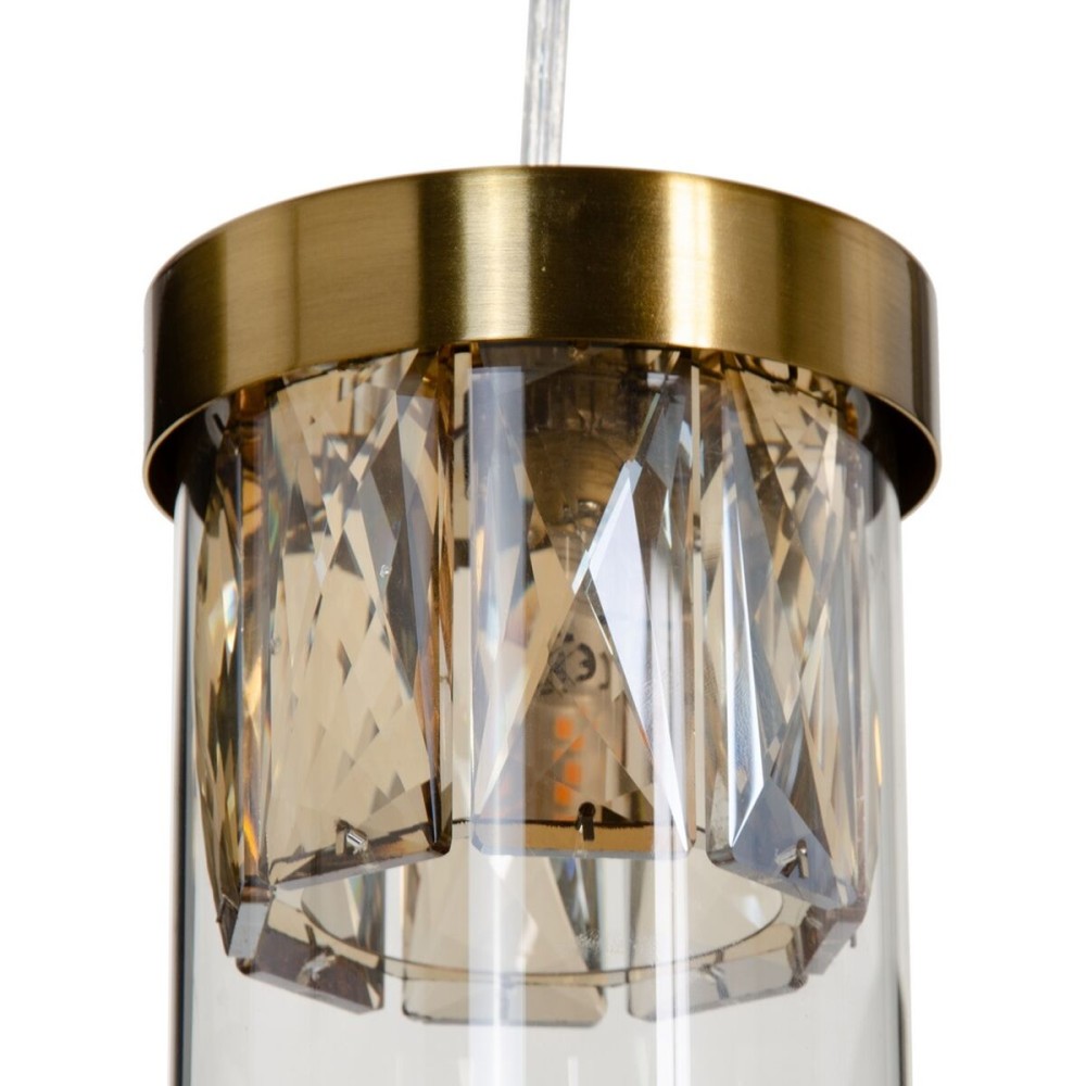 Ceiling Light Crystal Golden Metal 27 cm 31 x 31 x 45 cm