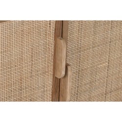 Meubles de télévision Home ESPRIT Naturel Rotin Chêne 157 x 40 x 46 cm