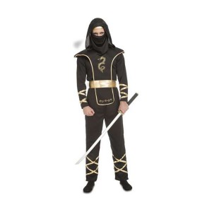 Verkleidung für Erwachsene My Other Me Schwarz Ninja