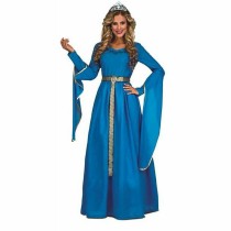 Costume for Adults My Other Me Blue Medieval Princess 2 Pieces