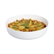 Plat à Gratin Luminarc Smart Cuisine Blanc verre Ø 26 cm (5 Unités)