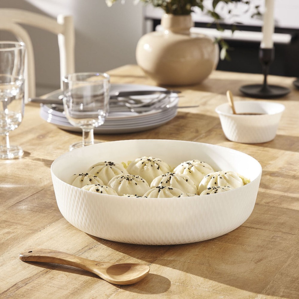 Plat à Gratin Luminarc Smart Cuisine Blanc verre Ø 26 cm (5 Unités)