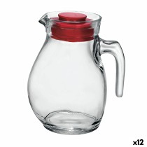 Jar with Lid and Dosage Dispenser Bormioli Rocco Sangria Glass 1,5 L (12 Units)