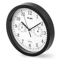 Wall Clock ELBE RP-1005-N White/Black