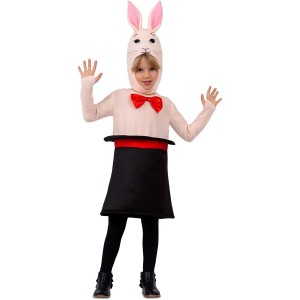 Costume for Children My Other Me Black Rabbit Wizard S 3-6 years Top hat