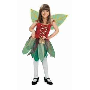 Costume for Children My Other Me Fairy 7-9 Years Green (2 Pieces)