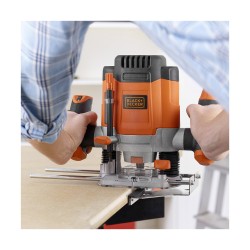 Kronenbohr-/Fräsmaschine Black & Decker 1200eka-qs