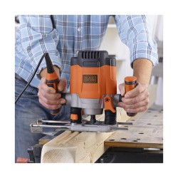 Kronenbohr-/Fräsmaschine Black & Decker 1200eka-qs