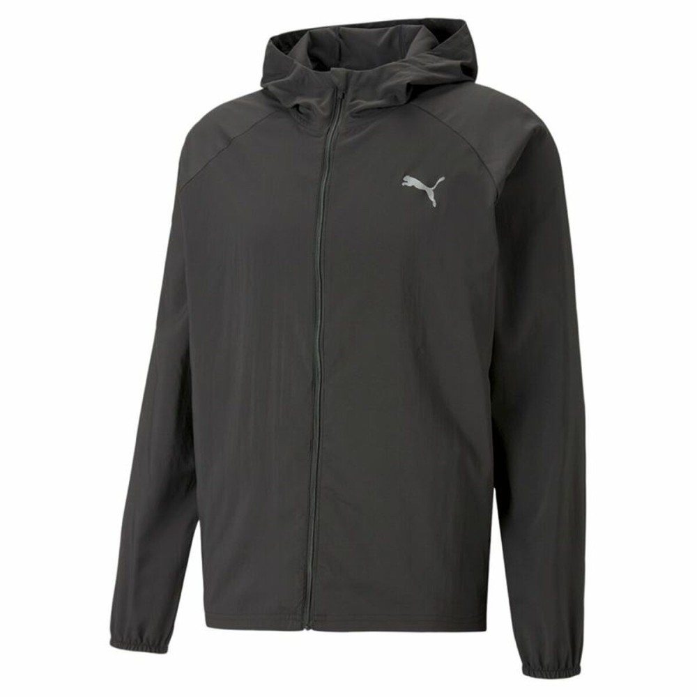 Men's Sports Jacket Puma Run Favorite Woven Black