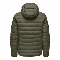 Sportjackefür Herren Only & Sons Onsbrody Quilt Olive