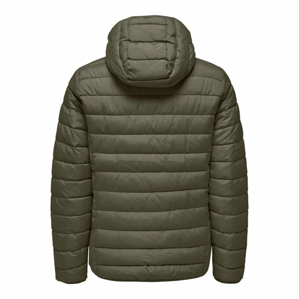 Sportjackefür Herren Only & Sons Onsbrody Quilt Olive