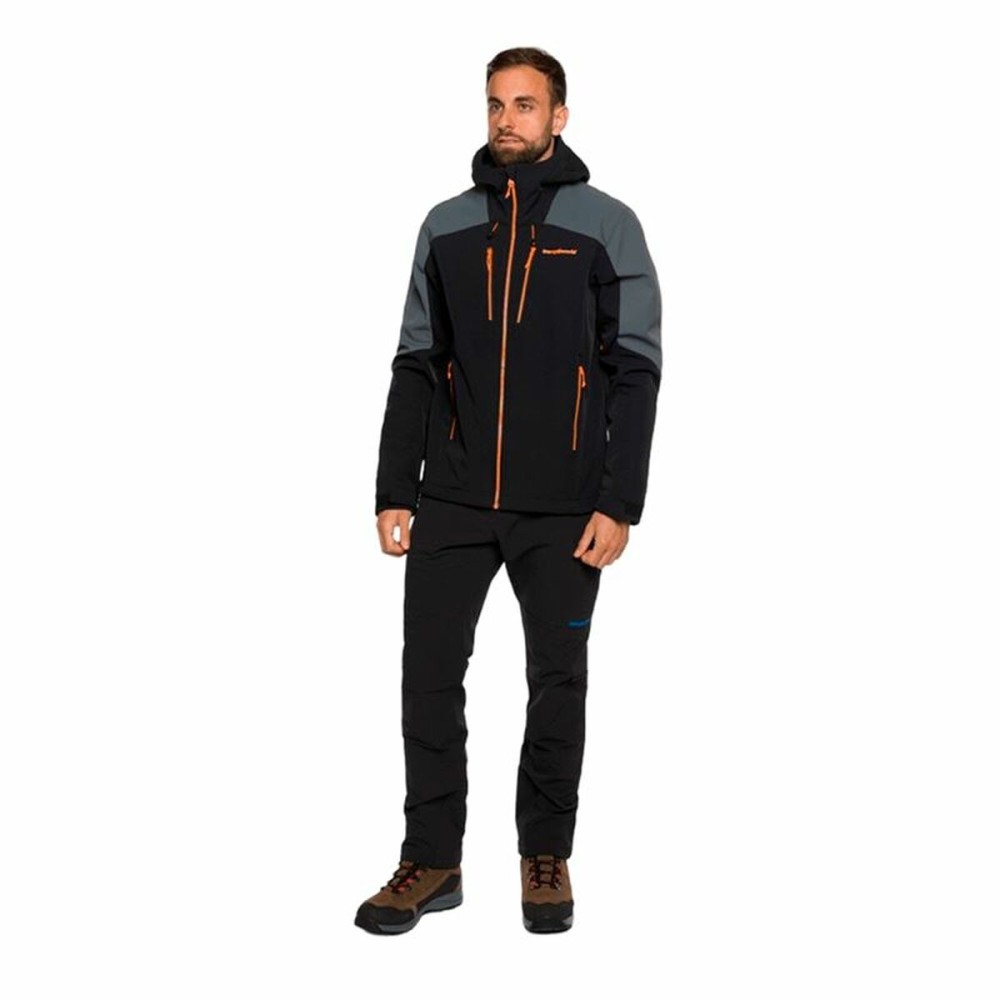 Men's Sports Jacket Trangoworld Norwich Black