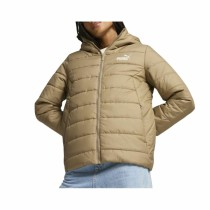 Sportjacke für Frauen Puma Ess Hooded Padded Jacket Beige