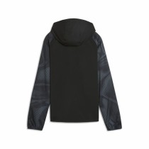 Sportjacke für Frauen Puma Run Favorite AOP OV Schwarz