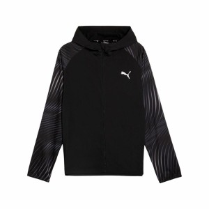 Veste de Sport pour Homme Puma Run Favorite Aop Woven Noir