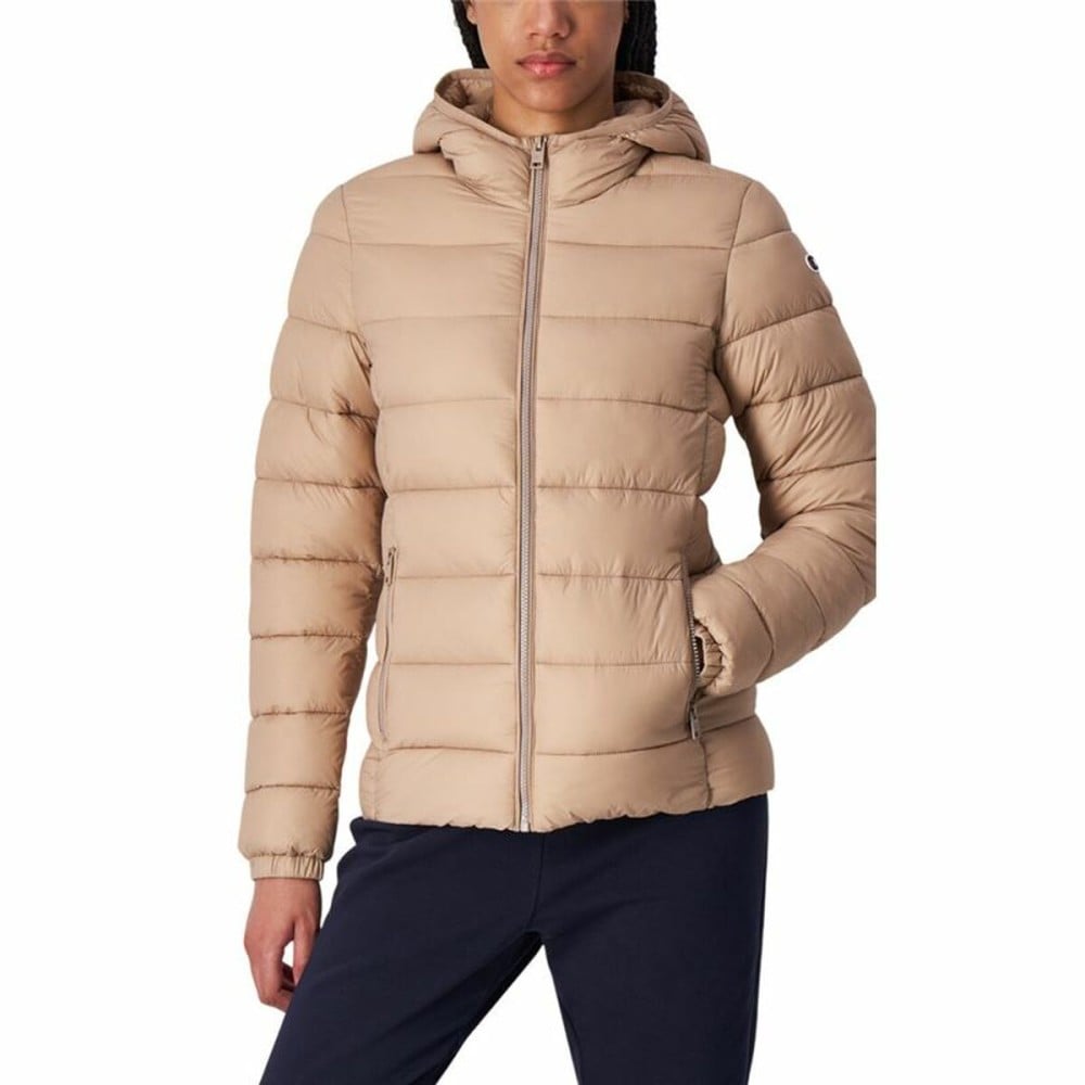 Sportjacke für Frauen Champion Hooded Beige