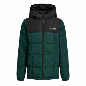 Children's Jacket Jack & Jones Jjben Square Hood Jacket Jnr Olive