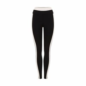 Leggings de Sport pour Femmes Black Limba Yinyang Noir