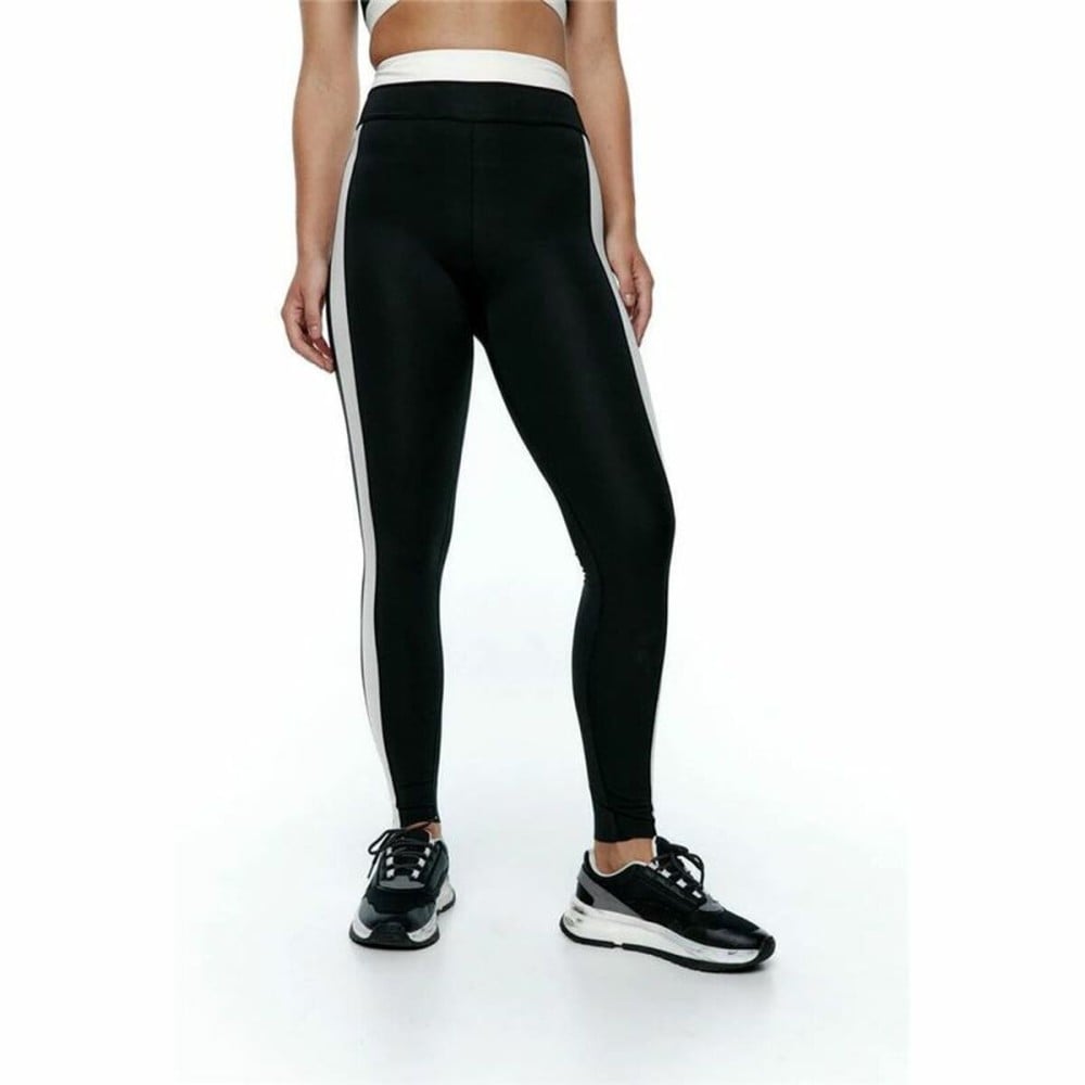 Leggings de Sport pour Femmes Black Limba Yinyang Noir