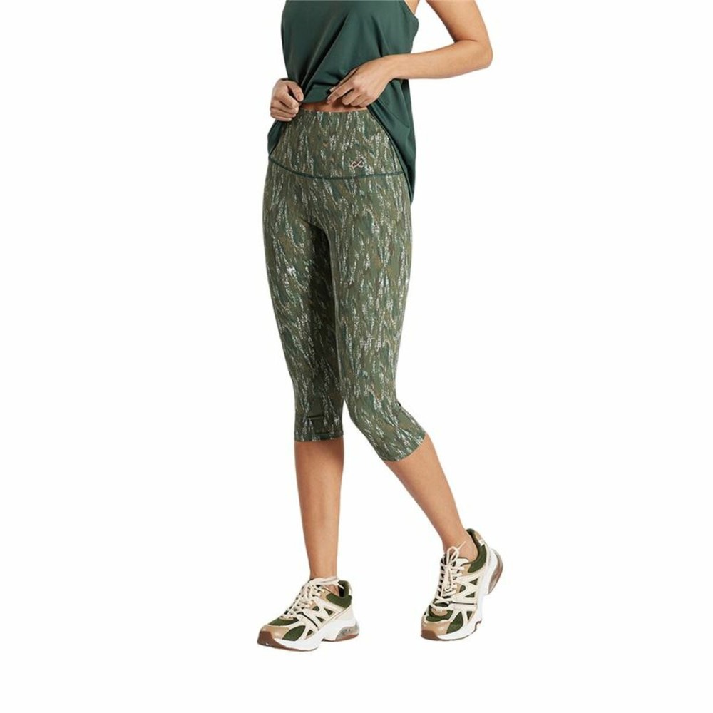 Sport leggings for Women Ditchil Capri Vibrant Olive