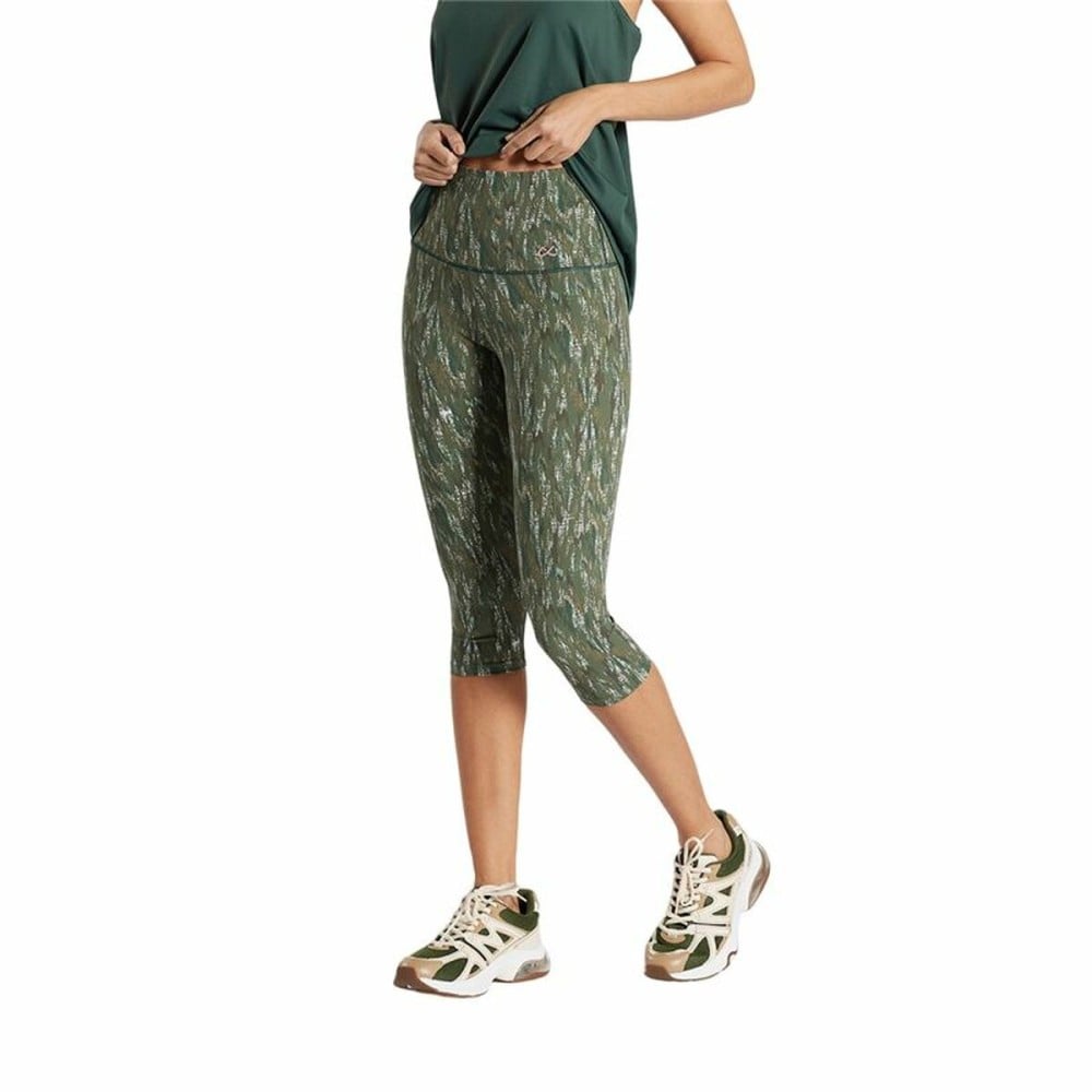 Sporthose Damen Ditchil Capri Vibrant Olive