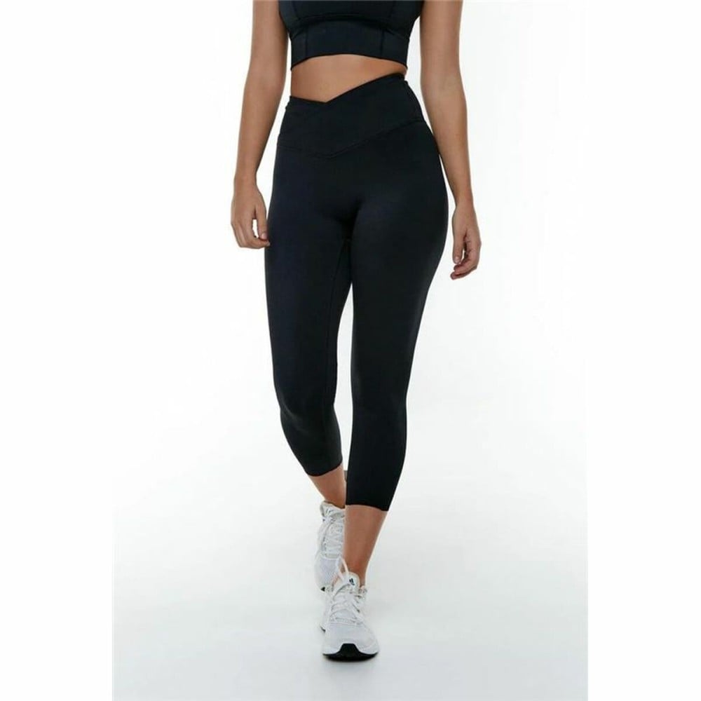 Sporthose Damen Black Limba Capri Rocket Schwarz