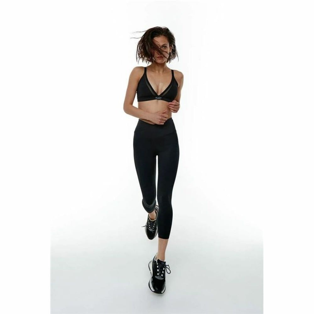 Sporthose Damen Black Limba Capri Rocket Schwarz