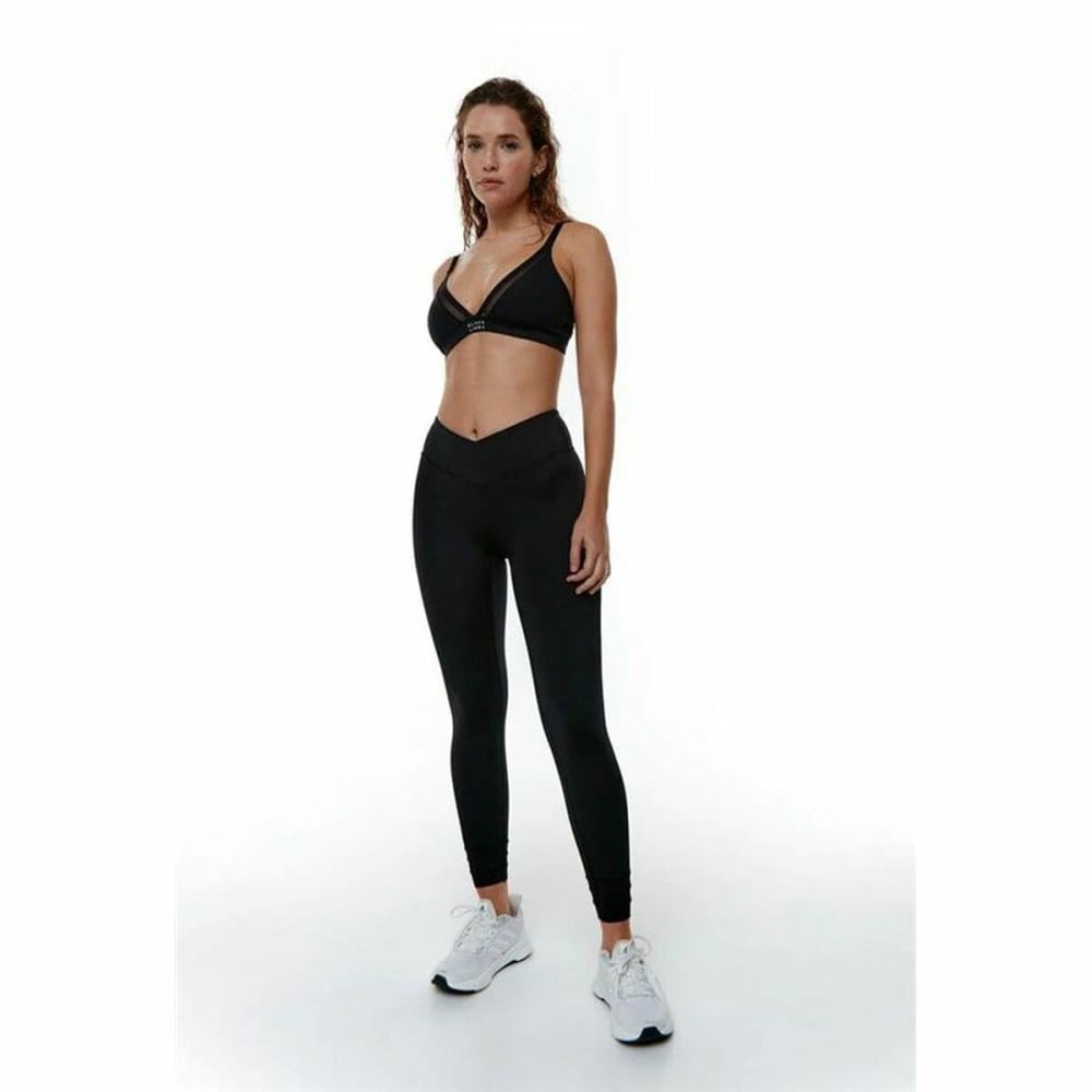 Leggings de Sport pour Femmes Black Limba Ica Noir