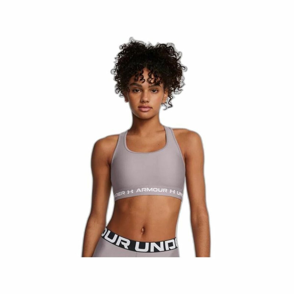 Sports Bra Under Armour CroSSback Mid Grey