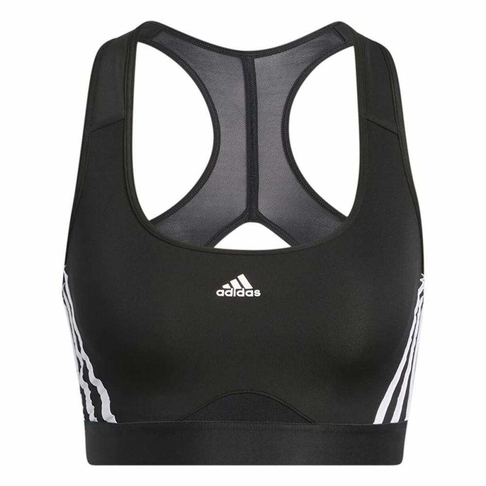 Sport-BH Adidas Pwr Ms 3S Schwarz