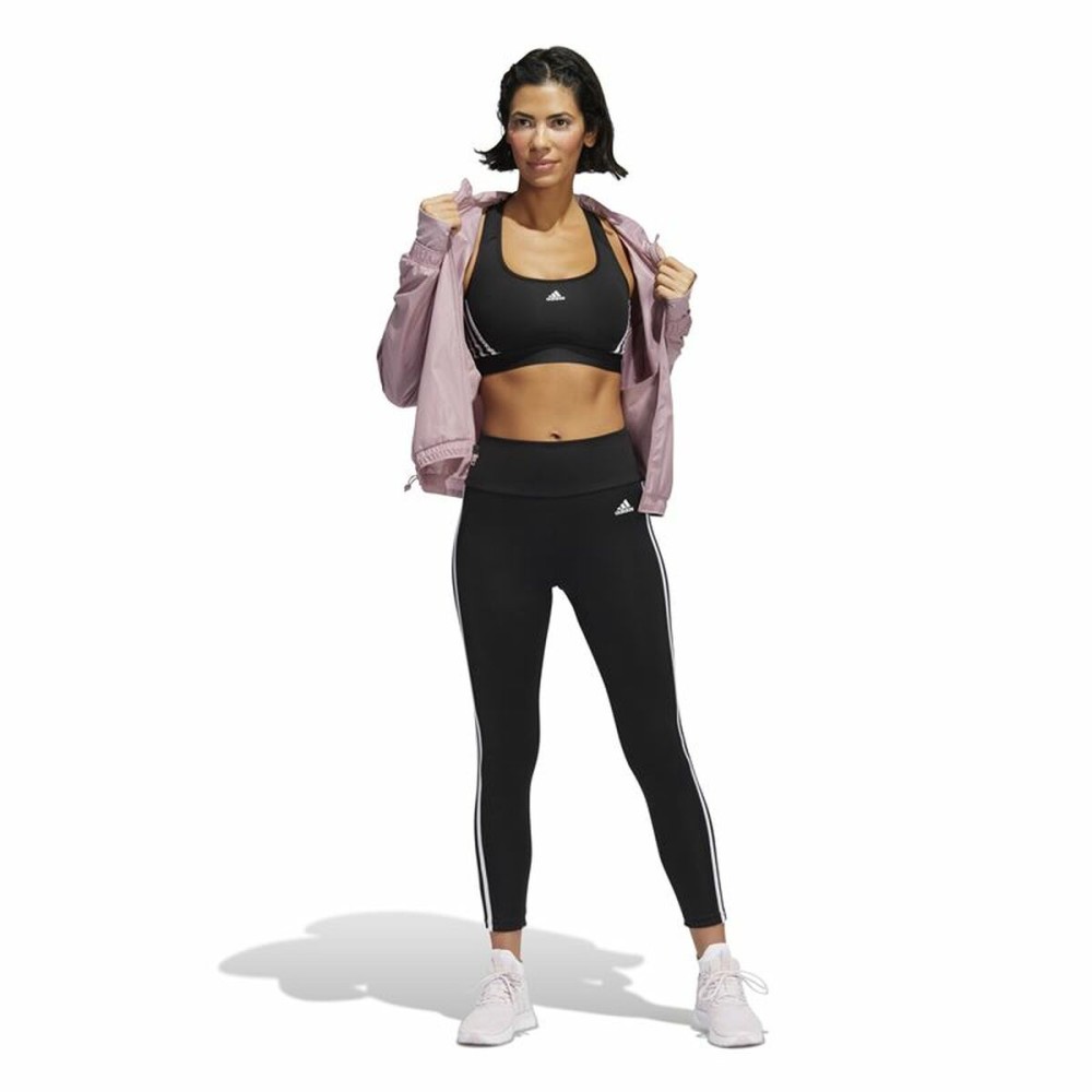 Sports Bra Adidas Pwr Ms 3S Black