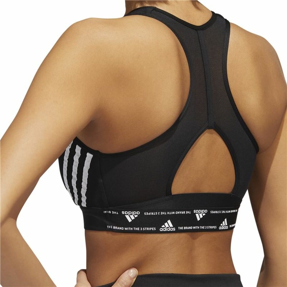 Soutien-gorge de Sport Adidas Pwr Ms 3S Noir