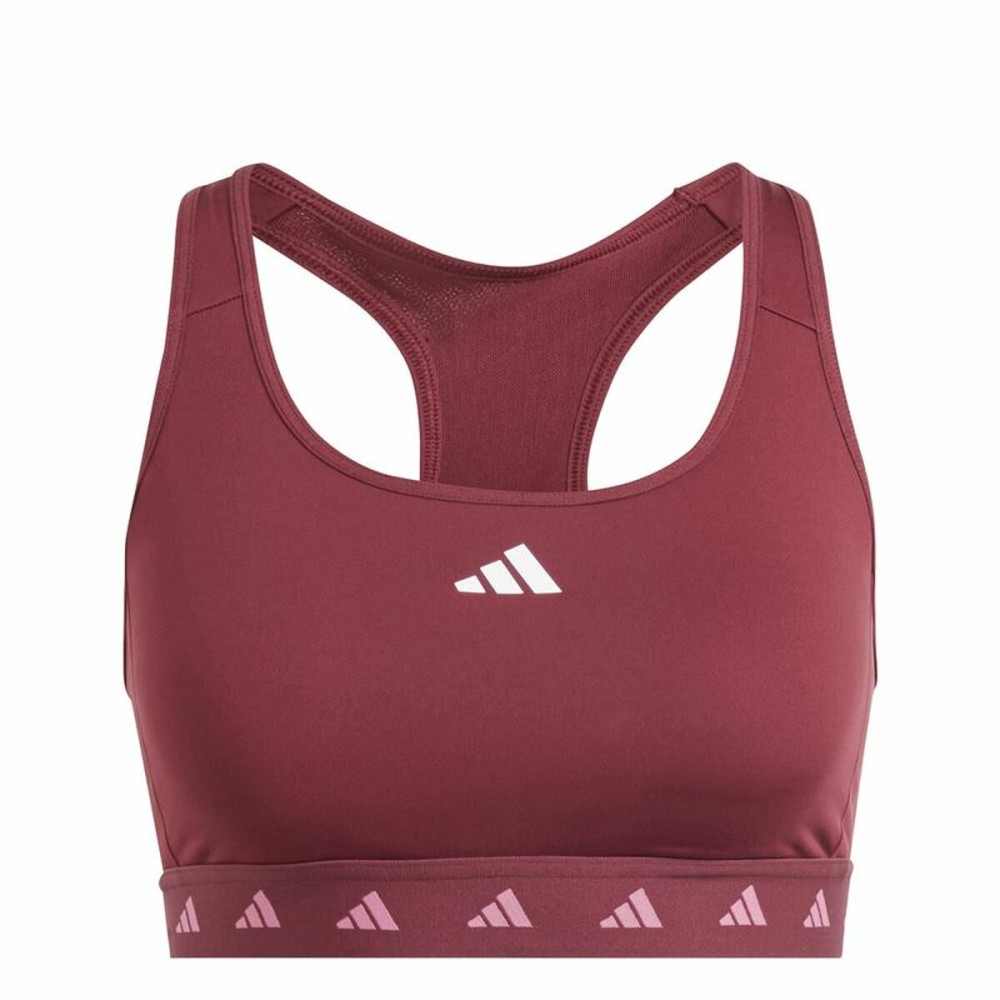 Sports Bra Adidas Power Ms Tf Brown