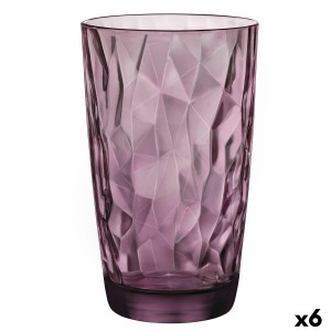 Glass Bormioli Rocco Diamond Purple Glass (470 ml) (6 Units)