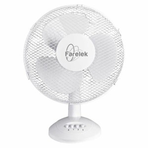 Ventilateur sur Pied FARELEK MIAMI 40 W Blanc