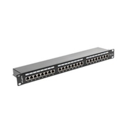 Câble Réseau Rigide UTP 6ème Catégorie Lanberg PPS5-1024-B Noir