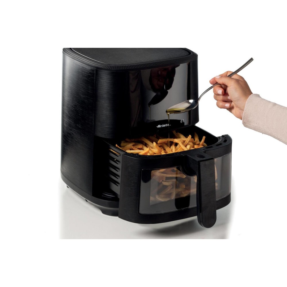 Heißluftfritteuse Ariete 4626 Schwarz 1300 W 6 L