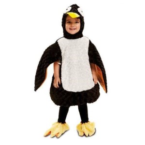 Costume for Children Penguin White/Black 5-6 Years (3 Pieces)