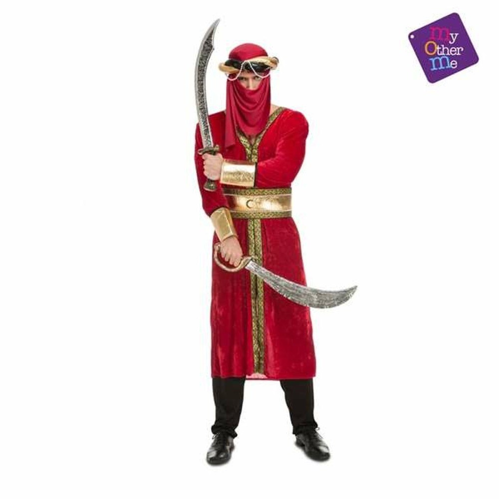 Verkleidung für Erwachsene My Other Me Arab Warrior Rot M/L