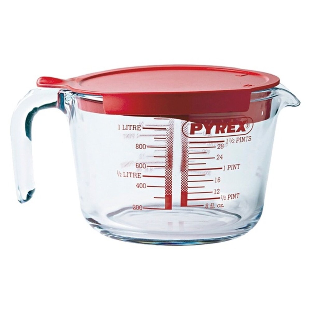 Pichet gradué Pyrex Classic Transparent verre (1L)