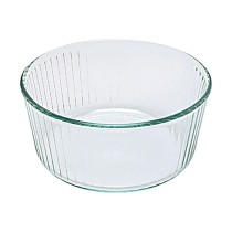 Backform Pyrex Classic Soufflé 21 x 21 x 10 cm Durchsichtig Glas (4 Stück)