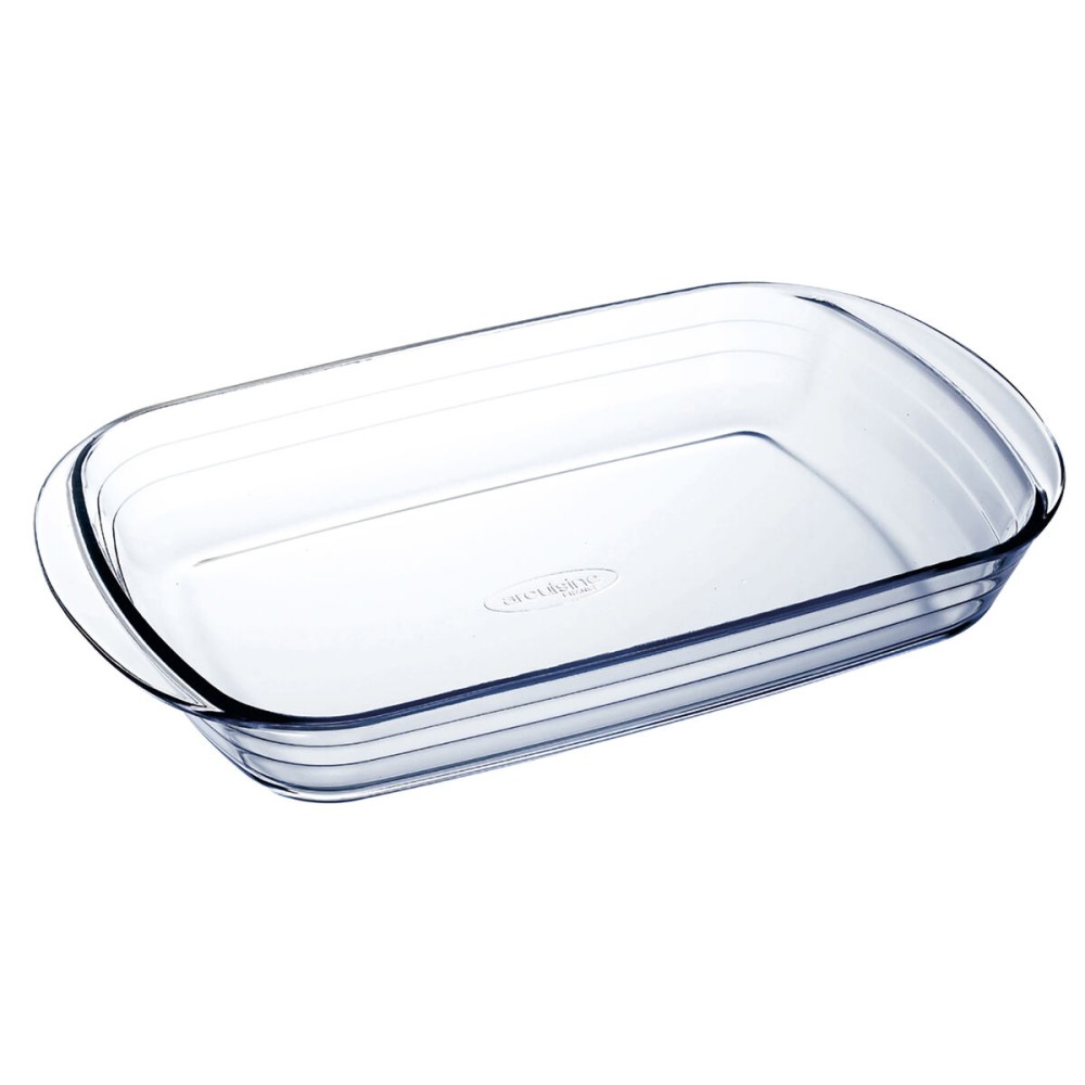 Ofenschüssel Ô Cuisine Ocuisine Vidrio Durchsichtig Glas rechteckig 39 x 24 x 6 cm (6 Stück)