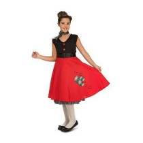 Costume for Children My Other Me Chica Ye-ye 5-6 Years Red