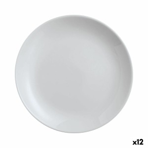 Plat pour pizza Luminarc Diwali Gris verre Ø 32 cm (12 Unités)