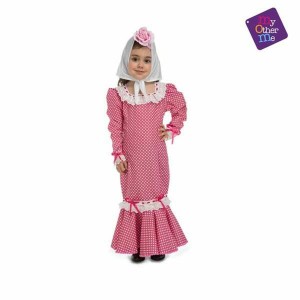 Déguisement pour Bébés My Other Me 203983 Femme Madrilène 0-6 Mois Rose