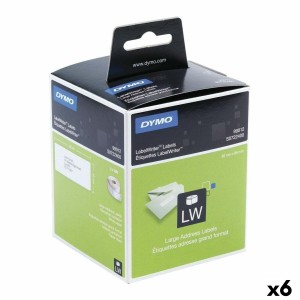 Drucker-Etiketten Dymo 99012 LabelWriter™ 36 x 89 mm Weiß Schwarz